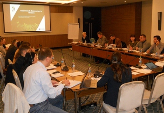 Atelierul de lucru privind Indicatorii de Crestere Verde, organizat de OECD in cadrul EaP GREEN